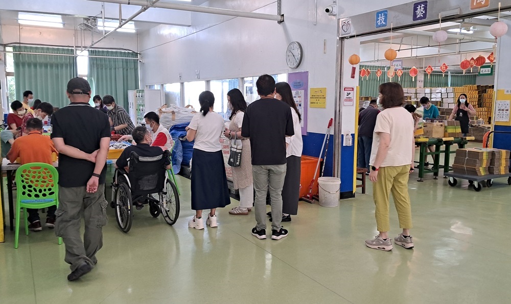 林淑女主任介紹作業活動